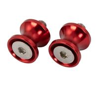 BikeTek Motorcycle CNC Bobbin Spools 8mm 1.25 Red Motorbike Bobbins