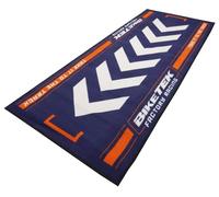 Biketek Motorcycle Garage Pit Mat For KTM Orange & Blue Mat Motocross Mat | Workshop Pit Garage Display Mat 190 X 80cm