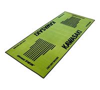 BikeTek Motorcycle Race Garage Mat Suitable For Kawasaki
