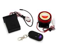 BikeTek Motorcycle Remote Alarm Motorbike Scooter Anti theft Security System 12V Universal Remote Control