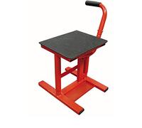 BIKETEK MX Lift Stand Pop Up Motocross Paddock Stand Heavy Duty Steel - Red