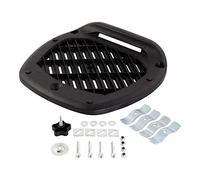 BikeTek Replacement Fitting Plate for 52L Top Box LUGBOX11 with Fixings | Complete Fixing Kit • Direct Replacement • Ideal Spare Mounting Plate