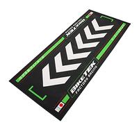 BikeTek Series 7 Motorcycle Workshop Pit Garage Mat Green Rising Sun 190 x 80 cm