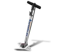 Biketube Brand Air Handler Floor Pump | Industrial Gauge | Kraton Grip | Presta and Schrader | High Pressure Floor Air Pump for Bike | Bicycle Accessories