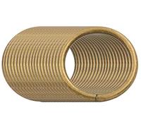 BIKICOCO 1-1/4'' Metal O-Ring Buckle Connector Round Loops Non Welded for Bags Webbing Purse and Belt Straps, Bronze, Pack of 20