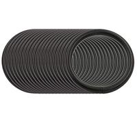 BIKICOCO 1-1/4'' Metal O-Ring Buckle Connector Round Loops Non Welded for Bags Webbing Purse and Belt Straps, Black, Pack of 20