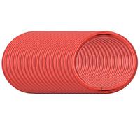 BIKICOCO 1-1/4'' Metal O-Ring Buckle Connector Round Loops Non Welded for Bags Webbing Purse and Belt Straps, Red, Pack of 20