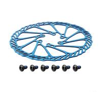 Biking Essential Stainless Steel Disc Brake System Designed for ROTOR, Includes Six Attachment Bolts (160mm)