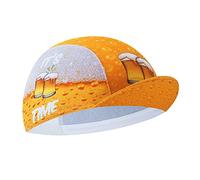 BikingBros Beer Cycling Cap - Retro Cycling Hat-Under Helmet - Cycling Helmet Liner Breathable&Sweat Uptake