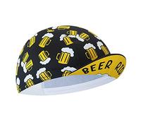BikingBros Beer Ride Cycling Cap - Retro Cycling Hat-Under Helmet - Cycling Helmet Liner Breathable&Sweat Uptake