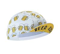 BikingBros Beer Ride Cycling Cap - Retro Cycling Hat-Under Helmet - Cycling Helmet Liner Breathable&Sweat Uptake
