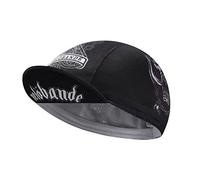 BikingBros Skull Cycling Cap - Polyester Skeleton Cycling Hat-Under Helmet - Funny Cycling Helmet Liner Breathable&Sweat Uptake One Size