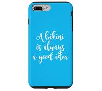 Bikini Always Good Idea Beach Quote Summer Case for iPhone 7 Plus/8 Plus