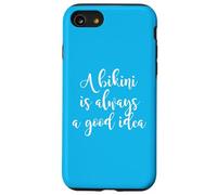 Bikini Always Good Idea Beach Quote Summer Case for iPhone SE (2020) / 7/8
