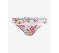 Bikini bottom Roxy Printed Beach Classics Moderate white orange pink women - XL