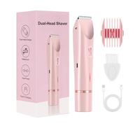 Bikini Epilator For | Hair Removal With Two Shaving Heads - Electric Shavers For For Shaving 400mAh - For Hair Removal Bikini Area Of The Body Of Legs Armpits