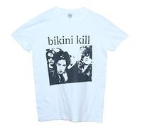 Bikini Kill T Shirt Punk Rock Riot Grrrl L7 Slits Hole Band Men's Men's T-Shirt White