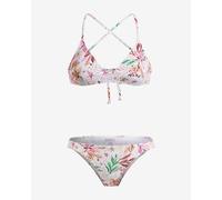 Bikini Roxy Printed Beach Classics white orange green woman - XL