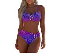 Bikini Sets For Women Uk Leopard Print, Womens 40 Piece Swimsuit High Waist