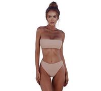 Bikini Sets for Women UK Size 16, Quick Dry Women's Bikinis Blue Halter Neck Swimsuits for Women, Women Sexy Halter Mesh Swimsuit Bikini Set Boxing Day Sale