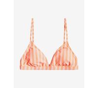 Bikini Top Roxy Into the Sun Orange White Women - XS