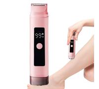 Bikini Trimmer For Women | 400 MAhpeed Electric Shaver for Pubics | Waterproof Pubic and Face Setting | Groomer and Reshape with 2 Heads for Bikini Do Legs