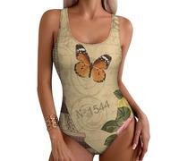 Bikinis Bathing Suits Paris Postcard One Pieces Swimsuits Swimwear for Women