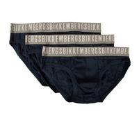 BIKKEMBERGS men's briefs pack of 3 pieces visible elastic underpants stretch cot