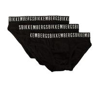 BIKKEMBERGS men's briefs pack of 3 pieces visible elastic underpants stretch cot