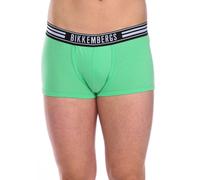 Bikkembergs Mens Pack 2 Boxers Fashion Stripes - Green Cotton - Size Small