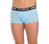 Bikkembergs Mens Pack 2 Boxers Fashion Stripes - Turquoise Cotton - Size Medium