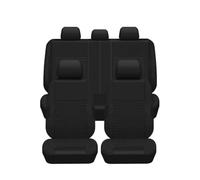 BIKKJBK Car Seat Cover 12PCS Universal Car Seat Cover, Steering Wheel And Shoulder Protection Belts, Interior Decoration Of The Printing De