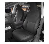 BIKKJBK Car Seat Cover Napa PU Seat Covers For Model 3 2024 Land Breathable Seat Protector Replacement Full Cover All Season Protection