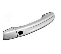 BIKKJBK Car Vehicle Door Handle 4PCS Car Door Handle Sticker Carbon Fiber Cup Protector Non-Marking Auto Protective Film