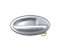 BIKKJBK Car Vehicle Door Handle for 520 520i 2006-2012 Outer Button Outside Handle Door Shake Hands Exterior Knob with Paint