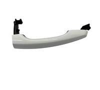 BIKKJBK Car Vehicle Door Handle for Elantra Front and Rear Door Outer Handle Inductor Button White ABS Plastic Exterior 82651F2010