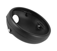 BIKKJBK Headlight Guard Motorcycle 7 Inch Headlight Mounting Housing Bracket For Head Light Lamp Cover Bucket Lighthouse