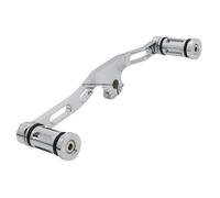 BIKKJBK Motorbike Gear Shifter Motorcycle Heel Toe Shifter Levers Middle Center Control Shift Pegs for for Dyna 91-17 for Street FXD Fat Wide for Super Glide