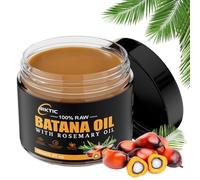 BIKTIC Crude Batana Oil for Hair Growth, Rosemary Oil, Dr. Sebi Batana Pure Natural Oil from Honduras, Organic Unrefined Batana Oil, Organic Unrefined Batana Oil, Growth Oil