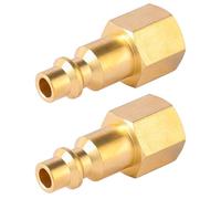 BILAL Brass 1/4-Inch NPT Famale Industrial Air Hose Quick Connect Adapter
