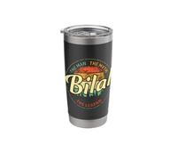 Bilal The Man The Myth The Legend Men Personalized Name Stainless Steel Insulated Tumbler