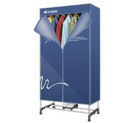 Bilayer Electric Dryer Machine,1500W Fast Drying,180-Minute Timer And PTC Heating, Load Capacity Approx. 10kg,For Flats or Houses,170 x 80 x 45CM
