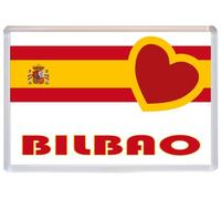 Bilbao - Spain - Europe - Spanish Flag- Jumbo Fridge Magnet