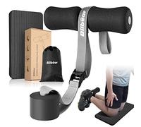 Bilbear Adjustable Nordic Hamstring Curl Strap with Kneeling Mat,Portable Nordic Strap for Hamstring Curls,Hamstring Stretch,Crunch,Sit-ups,Nordic Curl Machine at Home,Withstand 400lbs