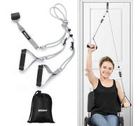 Bilbear Shoulder Pulley for Physical Therapy at Home,Adjustable Over The Door Pulley System for Shoulder Rehab,Exercise Pulley for Rotator Cuff Rehabilitation Aids,Increase Range of Motion in Arm