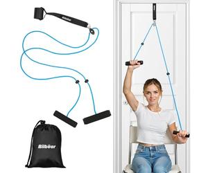 Bilbear Shoulder Pulley Over The Door for Physiotherapy At Home,Shoulder Exercise Pulley for Rotator Cuff Rehab,Arm Pulley Physio Door,Exercise Pulley System Over Door Relieve Frozen Shoulder