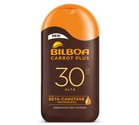 Bilboa Face and Body Protection Sun Milk SPF 30 with Vitamin C - Hydrates, Nudes and Protects - Ideal for Sensitive Skin - Dermatologically Tested - 200 ml Bottle