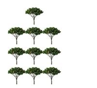 BildeeMait 10pcs 5cm Realistic Model Trees Train Railroad Layouts, Building Sand Tables & Architectural Scenery