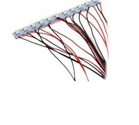 BildeeMait 12-Pack for Pre-Wired Warm White 12V for SMD LED Lights Interior Building for Lighting, 200mm Wires, 20mA