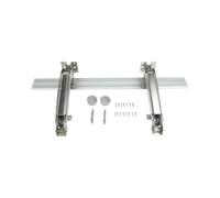 BildeeMait 180 Parallel Lateral Opening Hinge Set for Cabinet Wardrobe for Door Sliding Silver(as pics show)